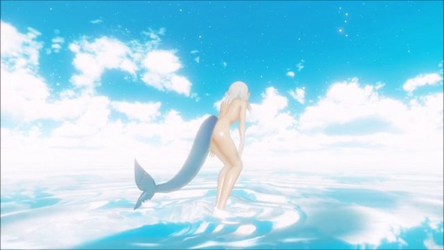 【MMDホロライブ】がうる・ぐら Marine Dreamin' サンプル画像