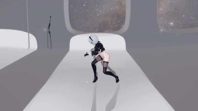 [MMD] king妃jack躍 - 2B サンプル画像