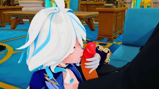 【MMD】 Devil - CLC (씨엘씨) / Hutao 🦋 - Furina 💦 サンプル画像