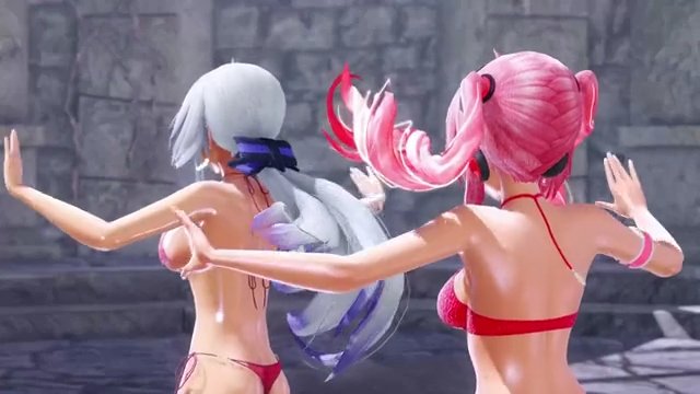 【MMD】弱音ハク重音テトでmagnet サンプル画像