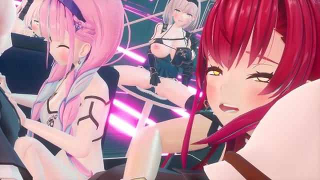 人気アイドル4人とドロドロ大乱交音ハメSEX【コミッション依頼作】 サンプル画像