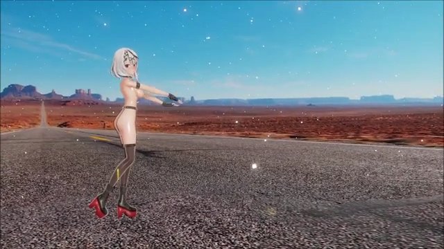 【MMD元ホロライブ】沙花叉クロヱ 一億年先の世界で おまけ サンプル画像