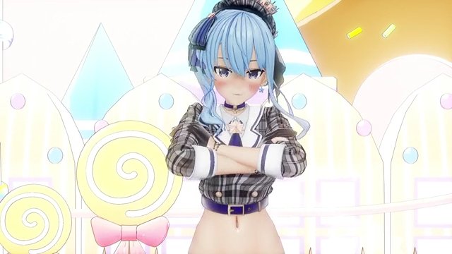 【MMDホロライブ】星街すいせい おねがいダーリンおまけ サンプル画像