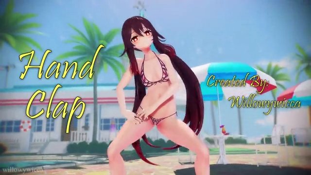 [MMD] Hand Clap - 胡桃 (Hu Tao) [Camera DL] サンプル画像