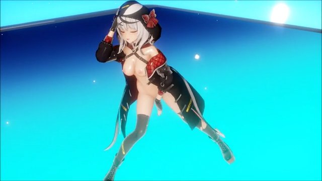 【MMDホロライブ】沙花叉クロヱ ドーナツホール サンプル画像