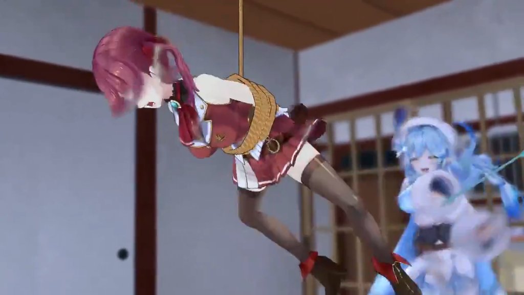 船長とラミィの拘束SM サンプル画像
