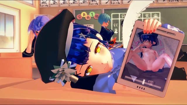 ammy　教室で好きなクラスメイトにハメ撮りを見せつけら　差分追加 サンプル画像