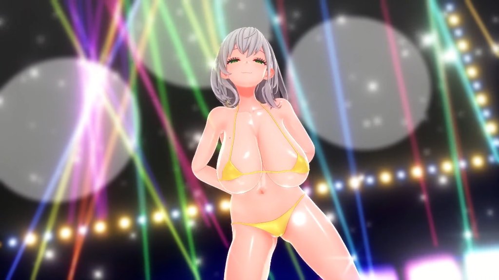 ノエル団長の恥じらい0のエロエロダンス サンプル画像