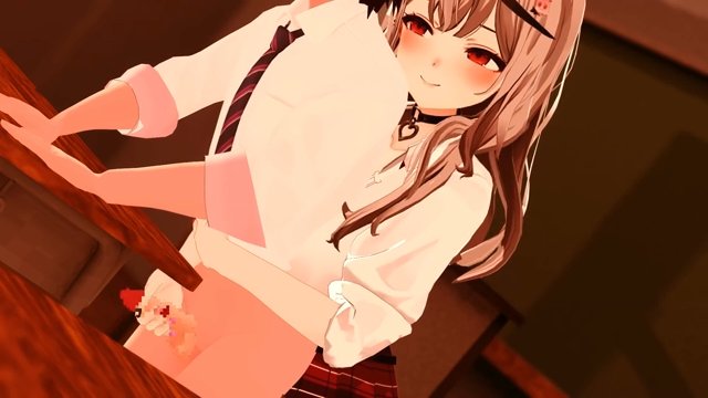 沙〇〇ク〇ヱ 放課後の教室でエッチないたずら サンプル画像