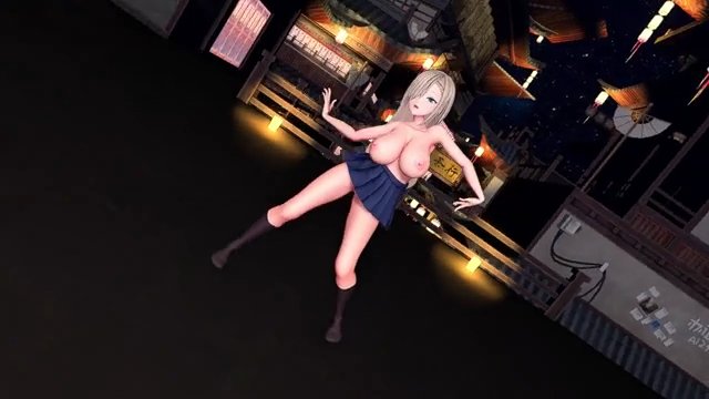 【MMD】一之瀬アスナ／SCREAM サンプル画像