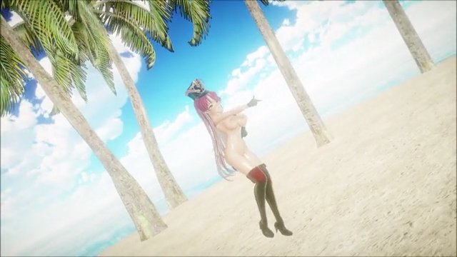 【MMDホロライブ】宝鐘マリン 美少女無罪♡パイレーツ サンプル画像