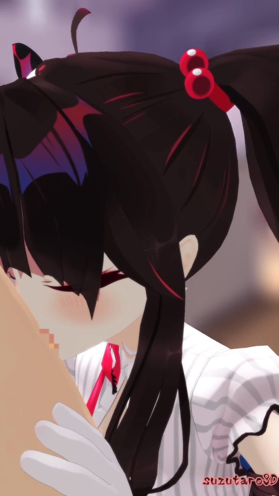 夜見れなちゃんのえげつない音立てながらのフェラ奉仕ｗ サンプル画像