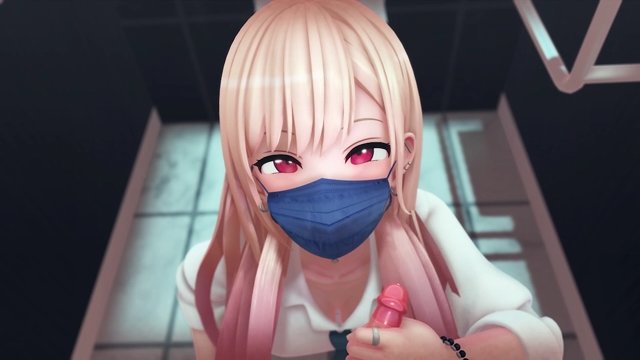 喜多川さんがトイレでヌいてくれるそうです+アへ顔潮吹きsex