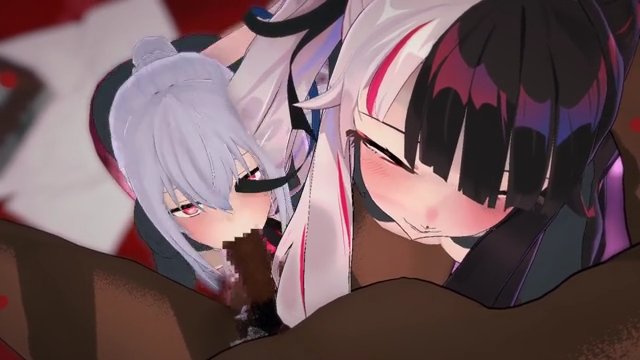夜見〇な&葉加瀬〇雪 マジラボエッチ SFX