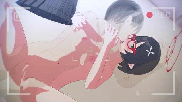 【ブルアカMMD】奥空アヤネ ハメ撮り サンプル画像