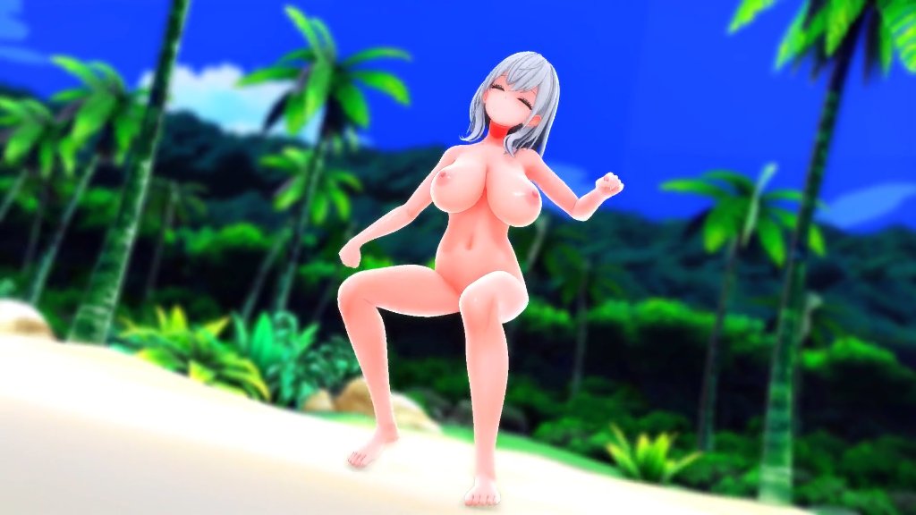 ノエル団長のおっぱい揺らしながらクソエロダンス サンプル画像
