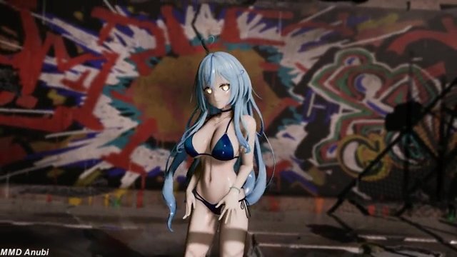 [MMD ホロライブ] Yukihana Lamy (雪花ラミィ) Stellar 4K DL サンプル画像