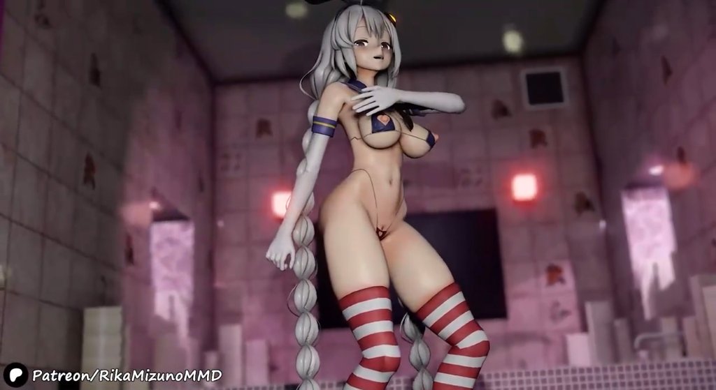 島風コスプレの紲星あかりの激シコダンス サンプル画像