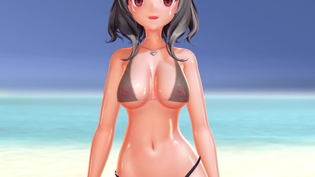 【ホロライブ】　　ラミィ＆クロヱ　BIKINI DANCE