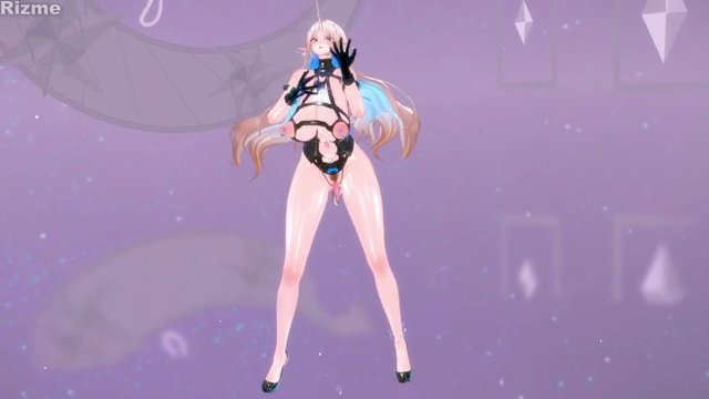 フルールドリス フェラ セックス 潮吹きダンス PiNK CAT | Fleurdelys WUWA 鳴潮 サンプル画像