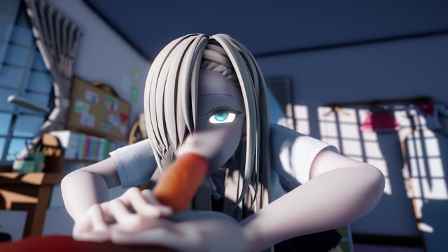 一之瀬アスナのフェラチオ