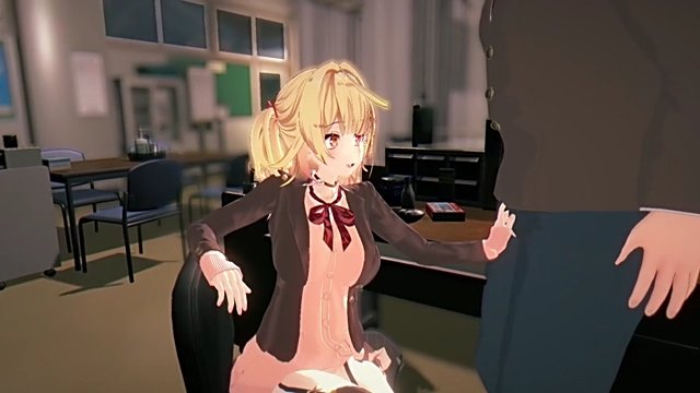 童貞卒業できると思ったら目の前でチャラ男とのマゾメスセックス見せつけられた話_星川サラver