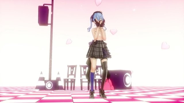 【MMDホロライブ】星街すいせい ラブチーノ おまけ サンプル画像