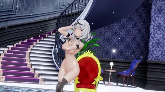 【MMDホロライブ】沙花叉クロヱ KINGおまけ サンプル画像