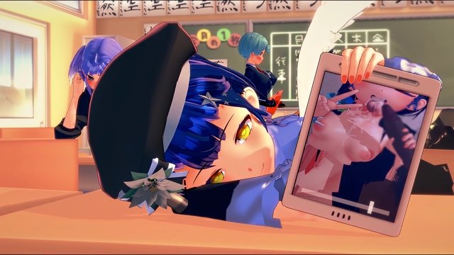 ammy　教室で好きなクラスメイトにハメ撮りを見せつけら　差分追加 サンプル画像