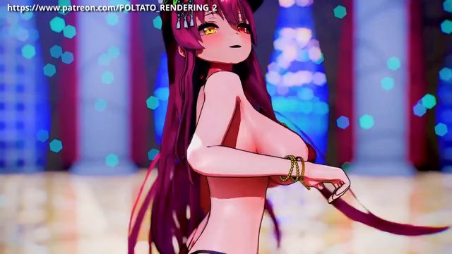 【MMD ホロライブ 4K/60fps】《Houshou Marine (宝鐘マリン)》~《Alaina Castillo - Pocket Locket》 サンプル画像