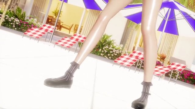 【MMDホロライブ】百鬼あやめ Seabreezeおまけ