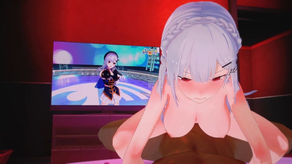 葉加瀬冬雪ちゃんのライブを見ながらご奉仕して貰うとんでもプレイｗ サンプル画像