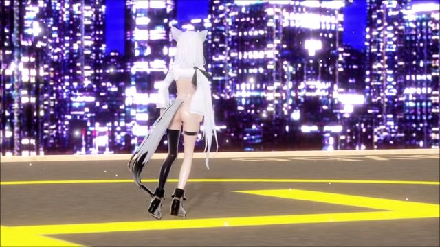 【MMDホロライブ】白上フブ〇 太陽系デスコ サンプル画像