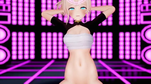 風〇い〇はが洗脳光線ステージで強制生ハメSEXダンス/Iroha被迫在洗脑梁舞台上跳原始性舞