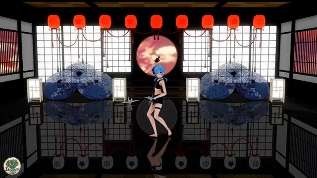 Hoshimashi Suisei - Queencard【MMD ホロライブ Hololive】 サンプル画像