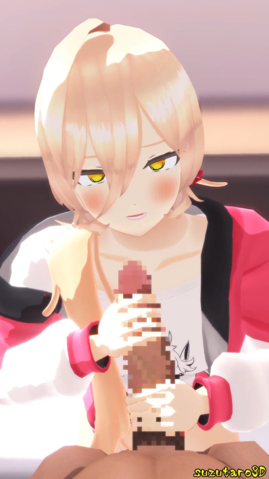 小悪魔笑顔で手コキしてくれるニュイちゃん サンプル画像