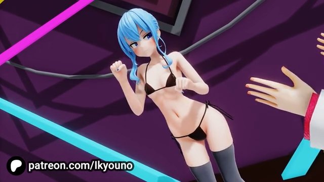 MiComet - Sad Cat Dance【MMD ホロライブ Hololive】 サンプル画像