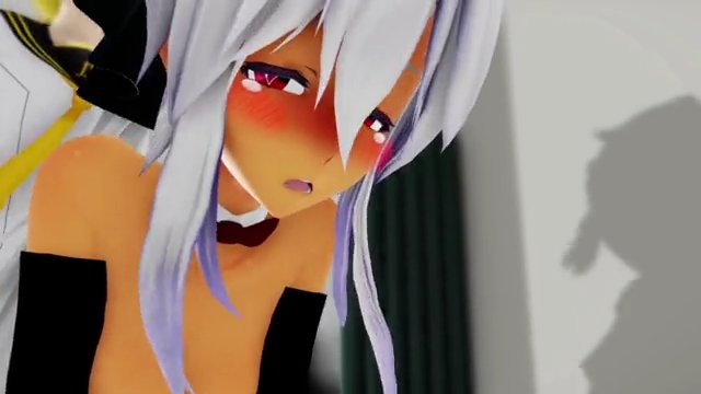 【MMD】逆バニーハクさんの魅惑ヒップダンス【弱音ハク/yowane haku】 サンプル画像