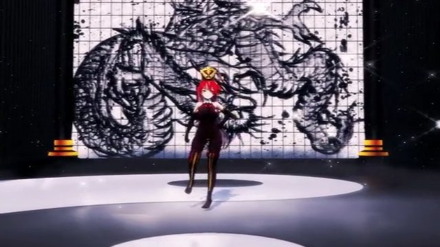 【MMD R18 ホロライブ/4k】Marine Houshou (宝鐘マリン) ~ 《T-ARA – Bunny Style! (バニスタ!)》 サンプル画像