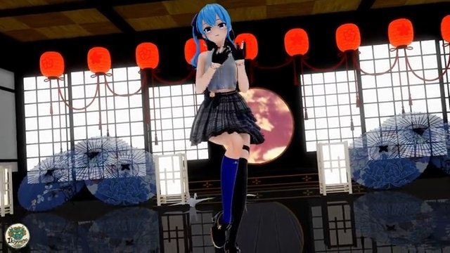 Hoshimashi Suisei - Queencard【MMD ホロライブ Hololive】