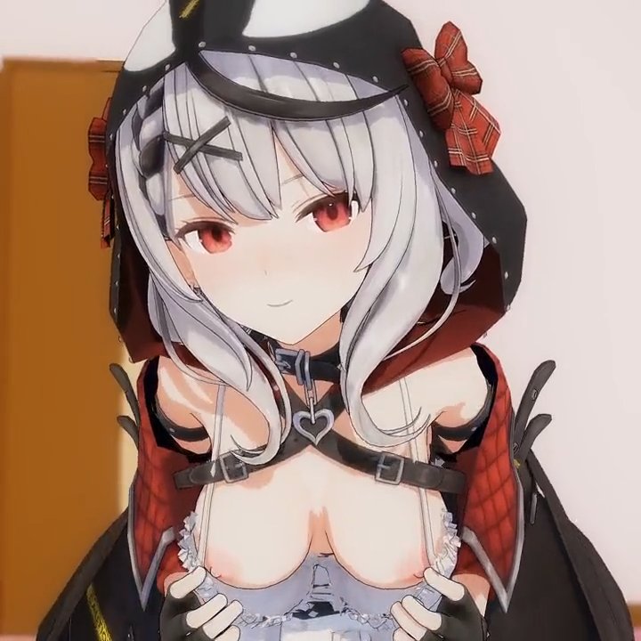 大きめなおっぱい見せてくれる沙花叉クロヱ サンプル画像