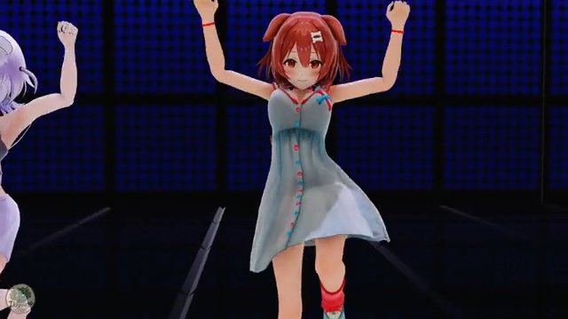 Okayu Korone - Okakoro -  Gentleman【MMD ホロライブ Hololive Gamers 】 サンプル画像