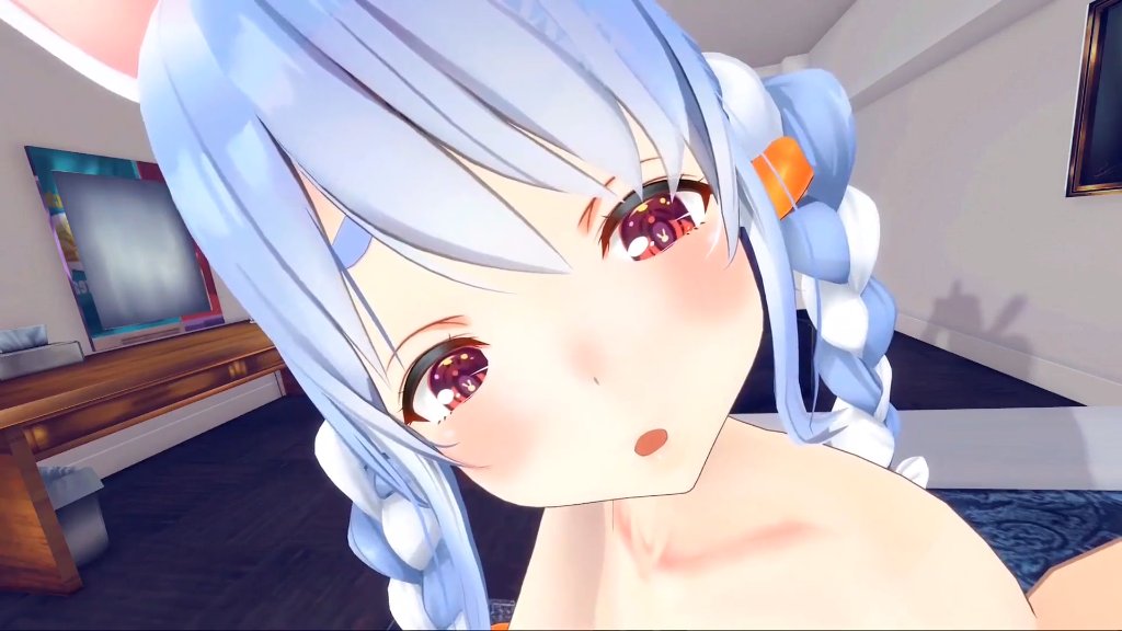 ぺこーらといちゃいちゃしながら自宅でセックスに耽る