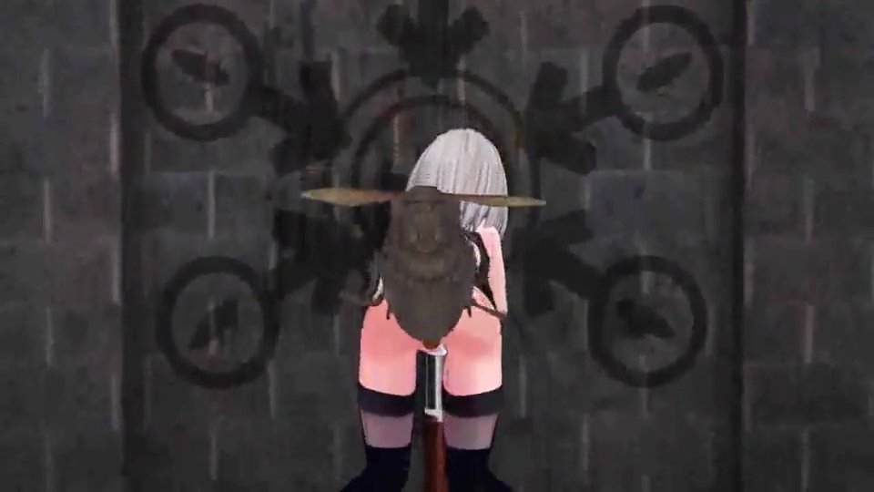 閲覧注意！蟲に孕まされるノエル団長 サンプル画像