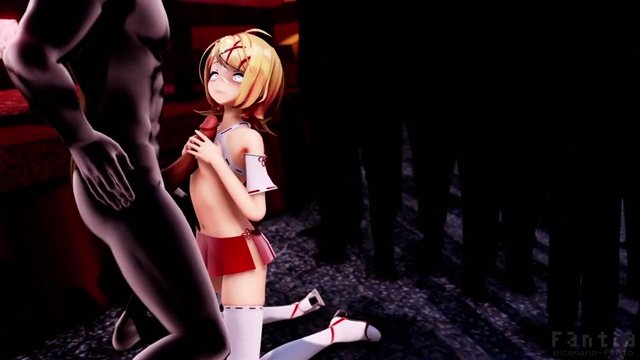 【鏡音リン】巫女風リンちゃん「極楽浄土」【Dance＆SEX】 サンプル画像