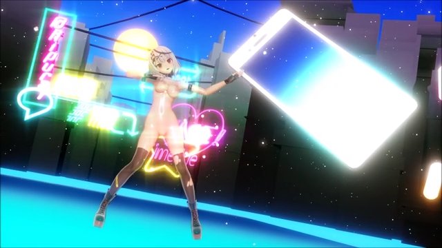 【MMDホロライブ】沙花叉クロヱ ドーナツホール サンプル画像