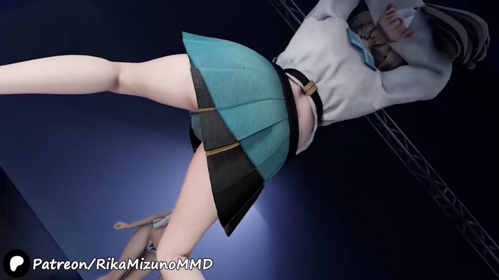 エッチな腰振りダンスでオカズ提供してくれるいろはちゃんとすいせいちゃん サンプル画像