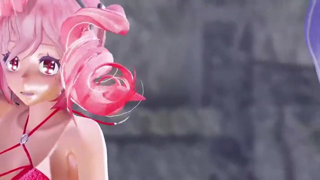 【MMD】弱音ハク重音テトでmagnet サンプル画像