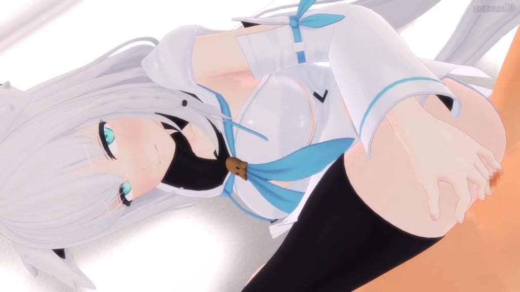 デカチン突っ込まれて処女を失う白上フブキ サンプル画像