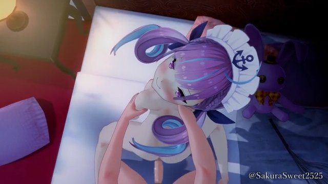 【Hololive】Minato Aqua #1【湊あくあ/ホロライブ】 サンプル画像